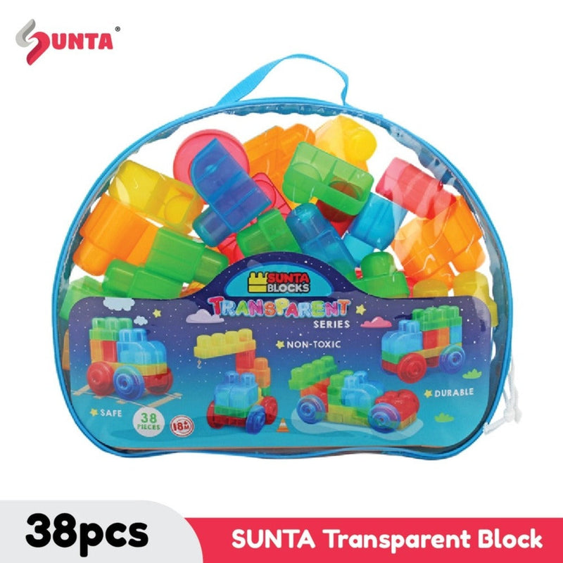 Sunta blocks (transparent) - 38pcs