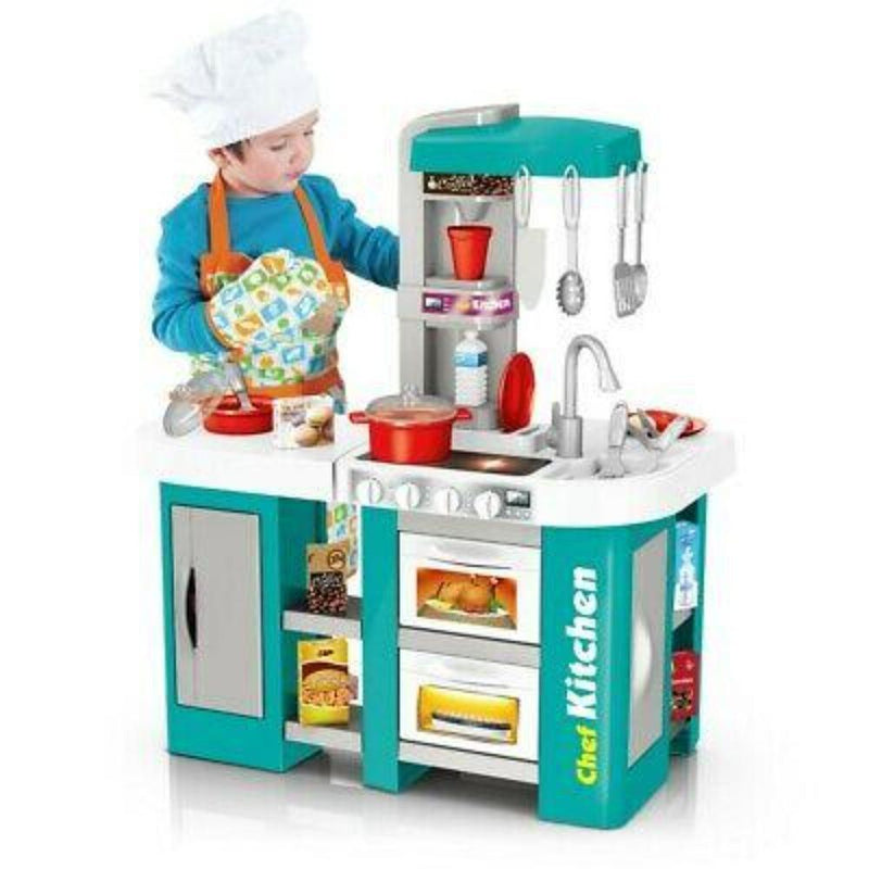 Talented Chef Kitchen Set With Music 53 Pieces - Multi Color