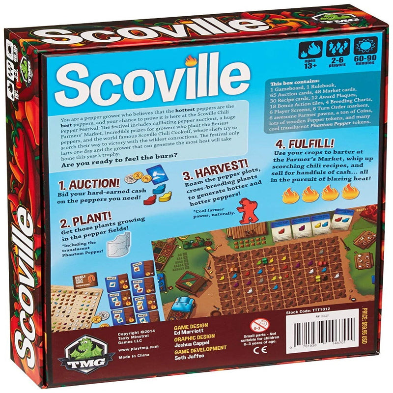 Tasty Minstrel Games Scoville Board Game