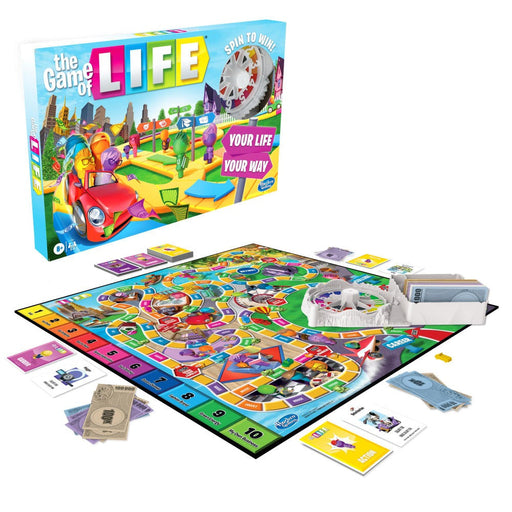 The Game of Life Game Classic Family Board Game-Board Games-Hasbro-Toycra
