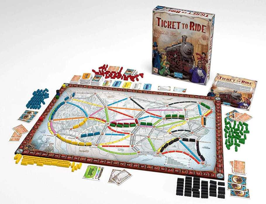 Ticket To Ride-Board Games-Asmodee-Toycra