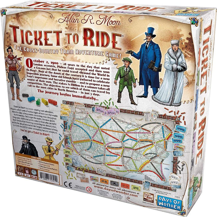 Ticket To Ride-Board Games-Asmodee-Toycra