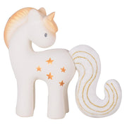 Tikiri Toys Natural Rubber Baby Rattle with Crinkle Tail