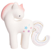 Tikiri Toys Natural Rubber Baby Rattle with Crinkle Tail