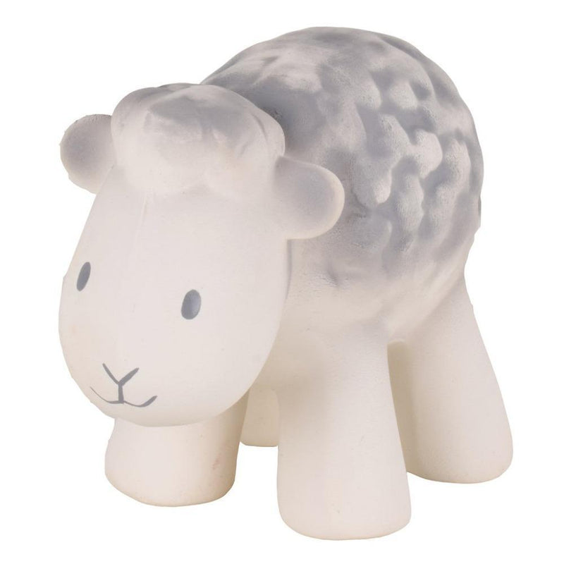 Tikiri Toys Natural Rubber Baby Teether Rattle & Bath Toy-Farm Collection