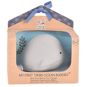 Tikiri Toys Natural Rubber Baby Teether Rattle & Bath Toy- Ocean Buddies Collection