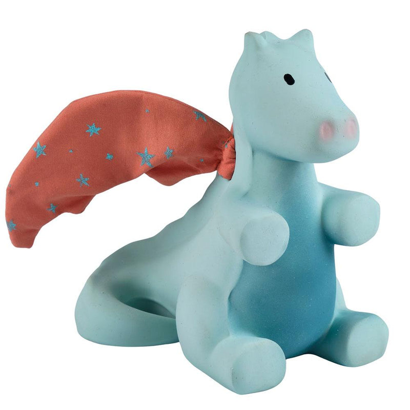 Tikiri Toys Natural Rubber Rattle with Crinkle wings