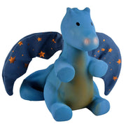 Tikiri Toys Natural Rubber Rattle with Crinkle wings
