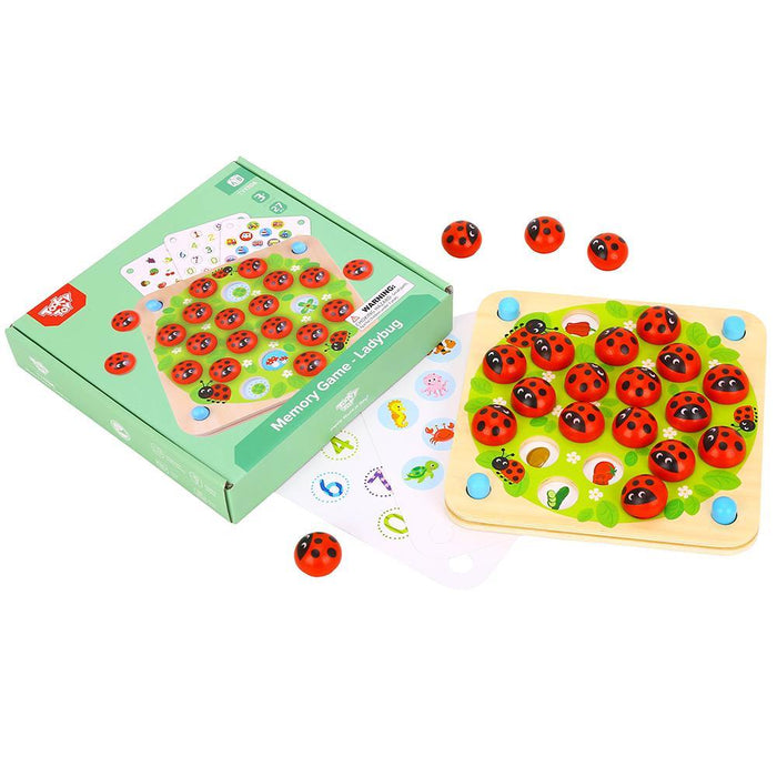 Tooky Memory Game - Ladybug-Kids Games-Tooky-Toycra