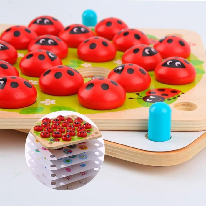 Tooky Memory Game - Ladybug-Kids Games-Tooky-Toycra