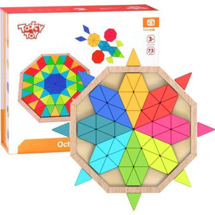 Tooky Toy Octagon Puzzle Game-Kids Games-Tooky-Toycra