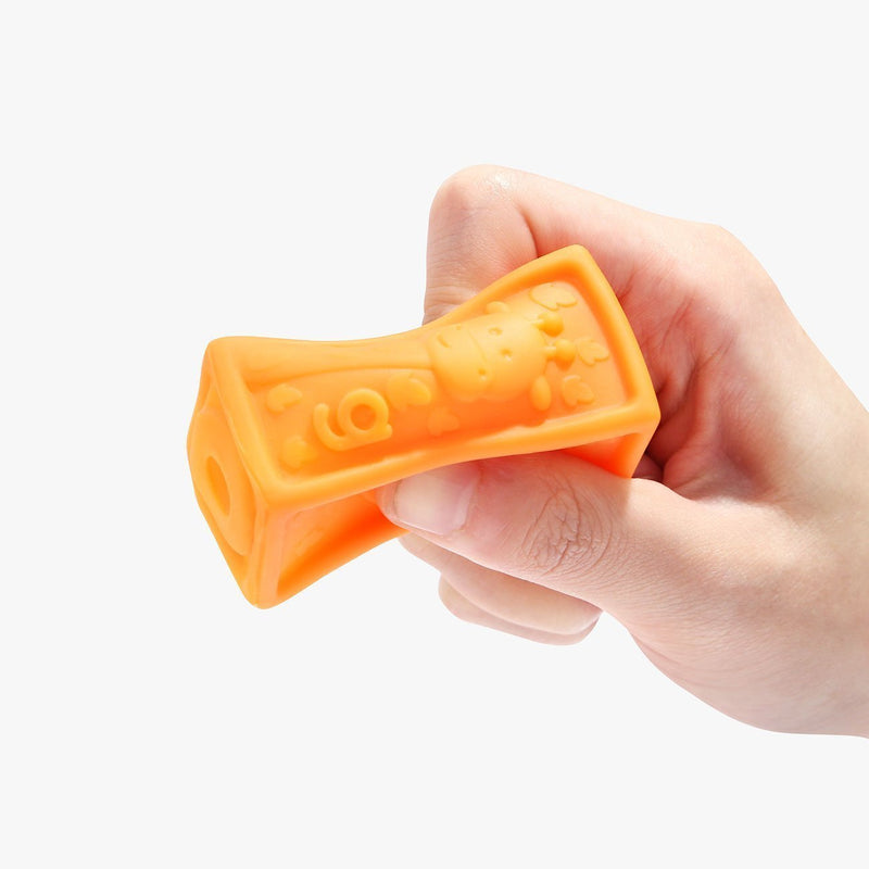 Top Bright Animal Squeeze And Wooden Blocks