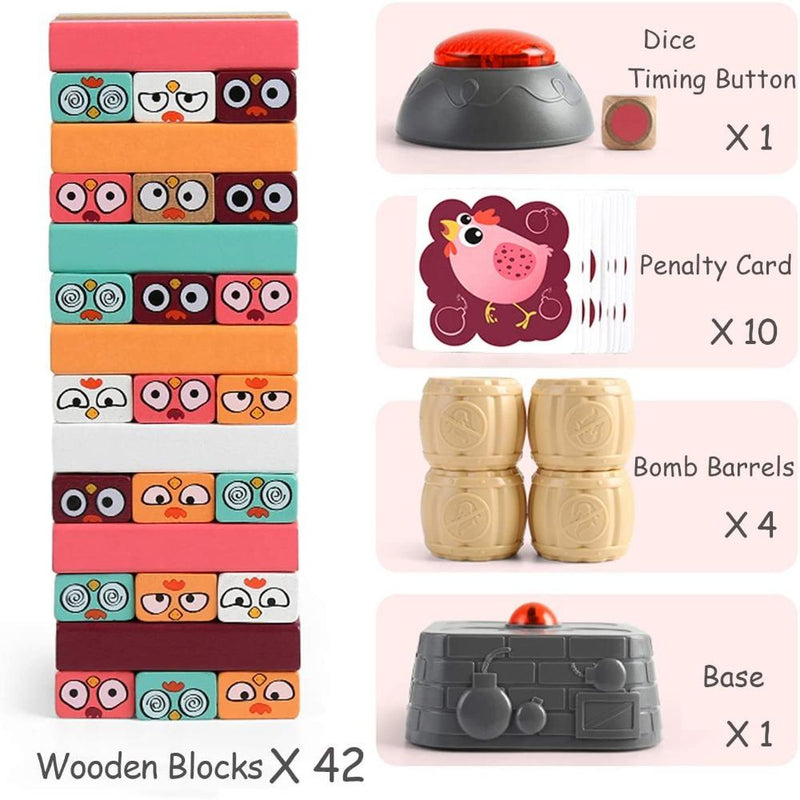 Top Bright Bombs Stacking Games