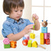 Top Bright Caterpillar Lacing Blocks-Preschool Toys-Top Bright-Toycra
