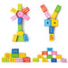Top Bright Caterpillar Lacing Blocks-Preschool Toys-Top Bright-Toycra