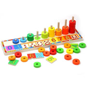 Top Bright Rainbow Donuts Count & Match Numbers