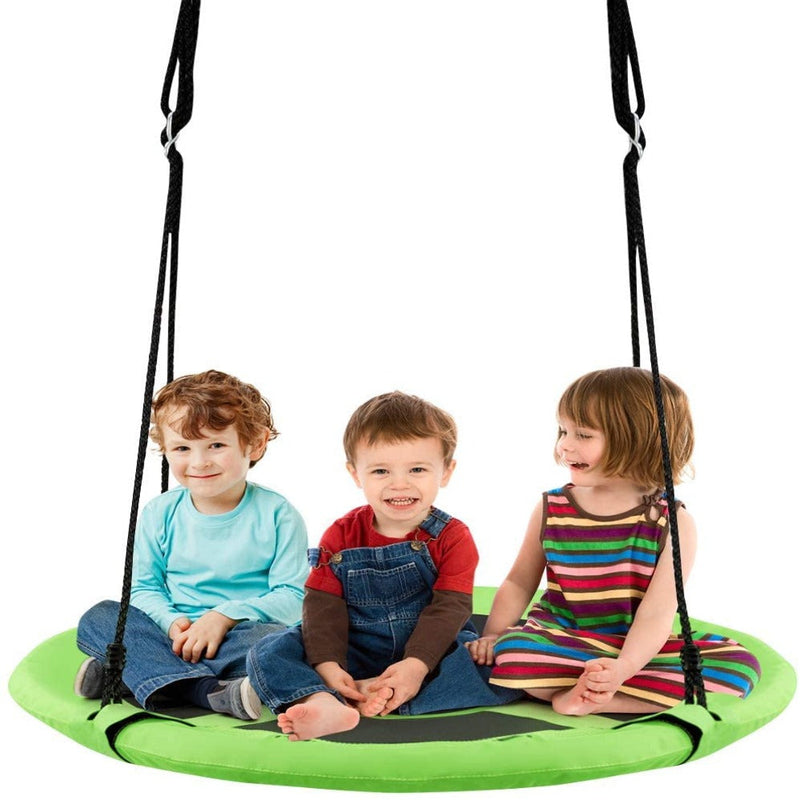 Toy Park 2 in 1 Kids Detachable Canopy Nest Swing