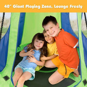 Toy Park 2 in 1 Kids Detachable Canopy Nest Swing