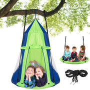 Toy Park 2 in 1 Kids Detachable Canopy Nest Swing