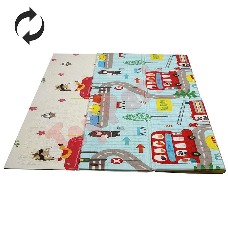 Toy Park Foldable Baby Play Mat - 6 Inch