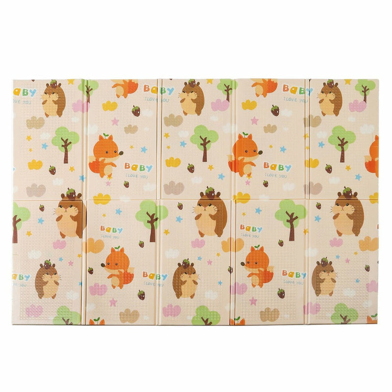 Toy Park Foldable Baby Play Mat - 6.5 Inch-Mats, Gym & Activity-Toy Park-Toycra