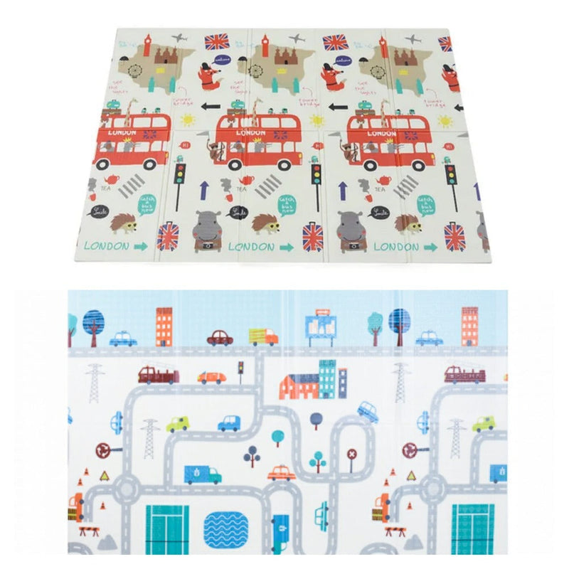Toy Park Foldable Baby Play Mat - 6.5 Inch-Mats, Gym & Activity-Toy Park-Toycra