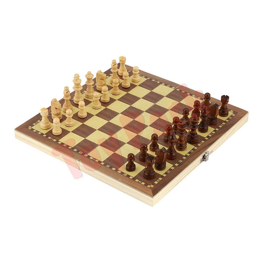 Toy Park Folding Wooden Magnetic Chess-Board Games-Toy Park-Toycra