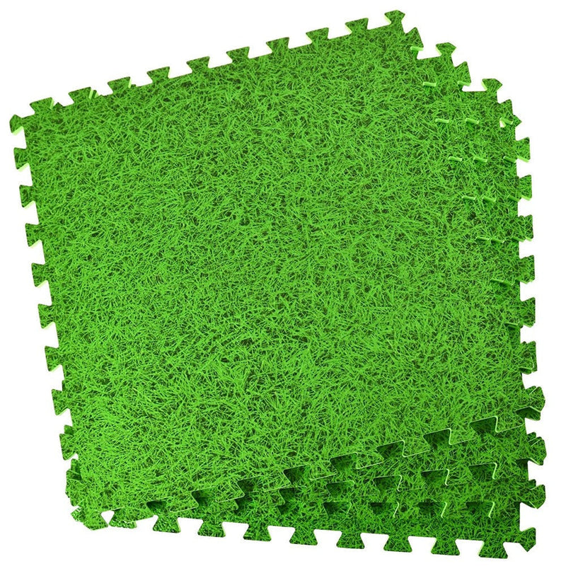 Toy Park Grass Tile EVA Kid's Play Mat - 4 Pieces