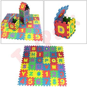 Toy Park Kids Alphanumeric Eva Mat Floor Puzzle - 36 Pieces
