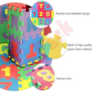Toy Park Kids Alphanumeric Eva Mat Floor Puzzle - 36 Pieces