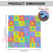 Toy Park Kids Alphanumeric Eva Mat Floor Puzzle - 36 Pieces