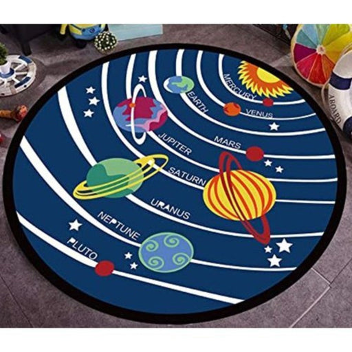 Toy Park Kids Solar System Circular Carpet-Preschool Toys-Toy Park-Toycra