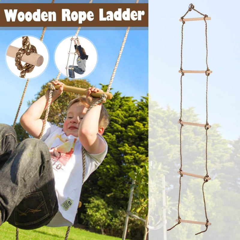 Toy Park Wooden Ladder (5 Rungs)