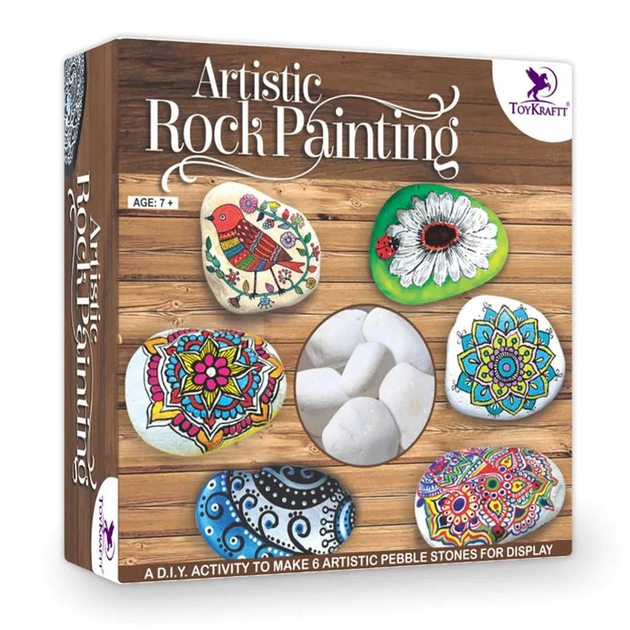 Rock Painting  Round Craft Rocks (Box of 5) - Life of Colour