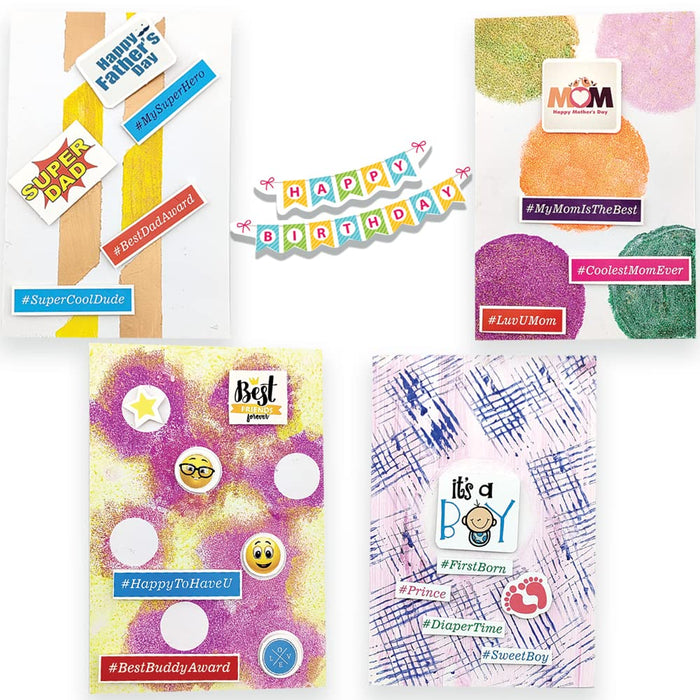 Toykraft Go Arty With Greeting Cards-Arts & Crafts-Toykraftt-Toycra