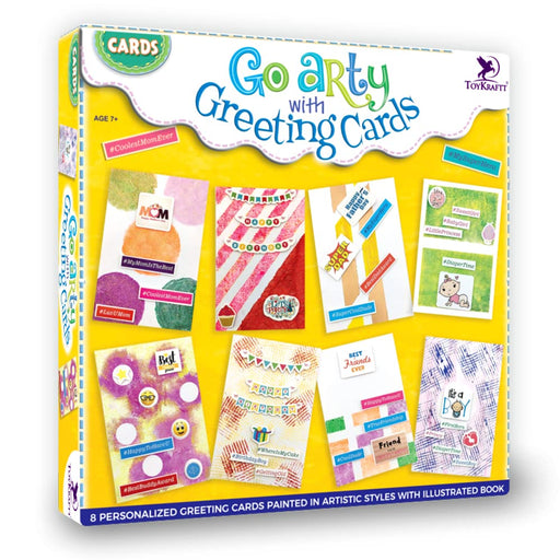 Toykraft Go Arty With Greeting Cards-Arts & Crafts-Toykraftt-Toycra
