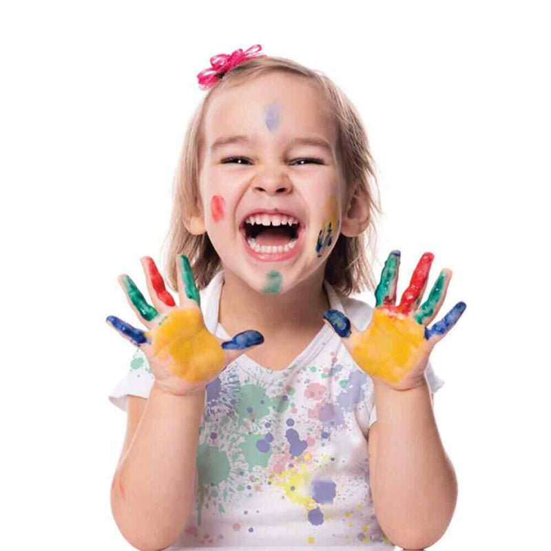 Toykraftt 8-in-1 Washable Finger Paints
