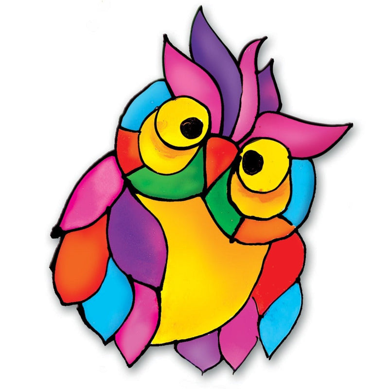 Toykraftt Glass Painted Window Suncatchers