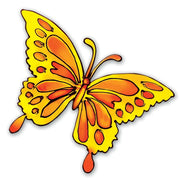 Toykraftt Glass Painted Window Suncatchers