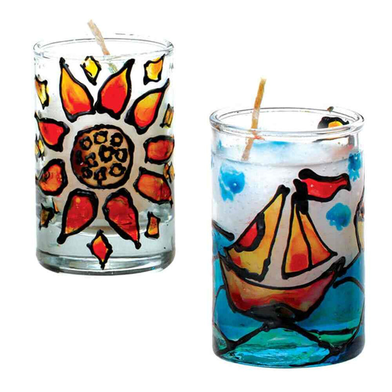 Toykraftt Glass Painting Candle Kit