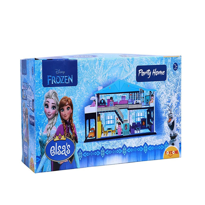 Elsa Doll Doll Play House Set 3-in-1 Disney Frozen Pretend Play