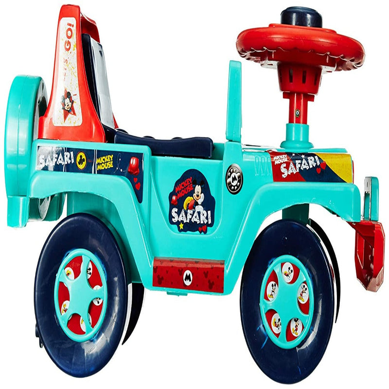 Toyzone Mickey Mouse Safari Rider Car (Multicolor)