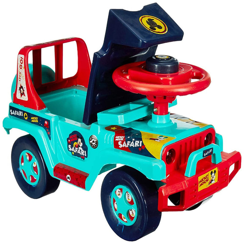Toyzone Mickey Mouse Safari Rider Car (Multicolor)