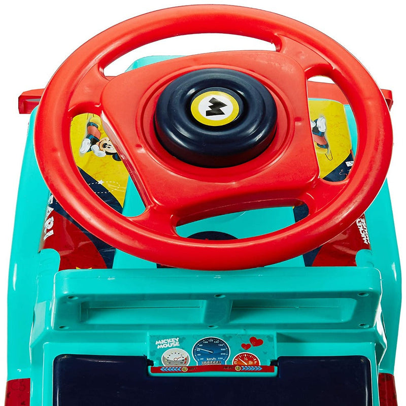 Toyzone Mickey Mouse Safari Rider Car (Multicolor)