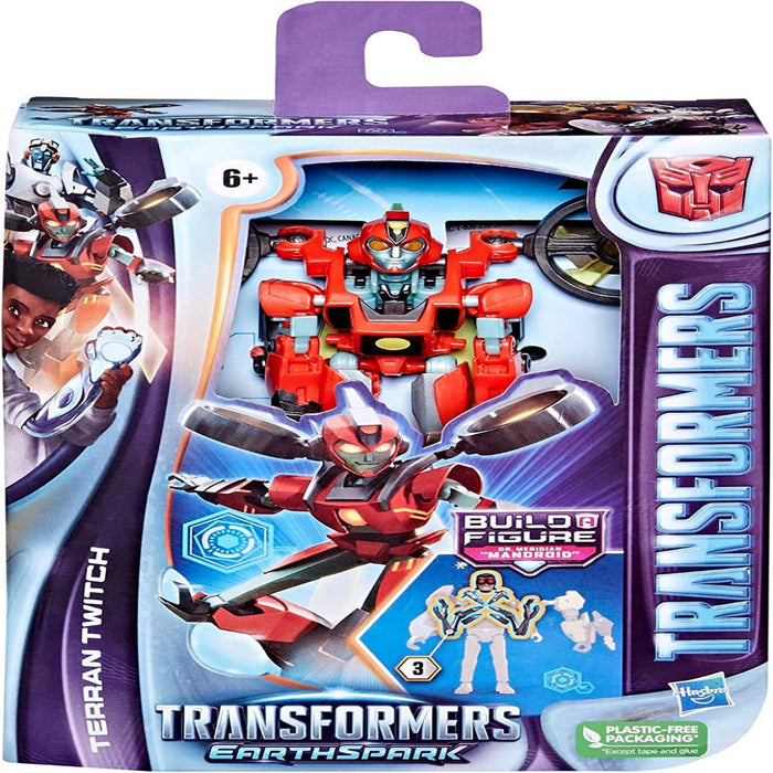 Transformers EarthSpark Deluxe Class Action Figure-Action & Toy Figures-Hasbro-Toycra