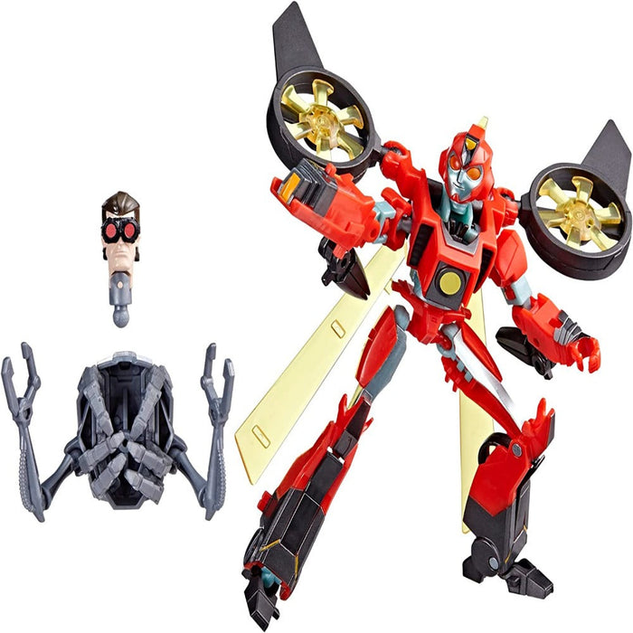 Transformers EarthSpark Deluxe Class Action Figure-Action & Toy Figures-Hasbro-Toycra