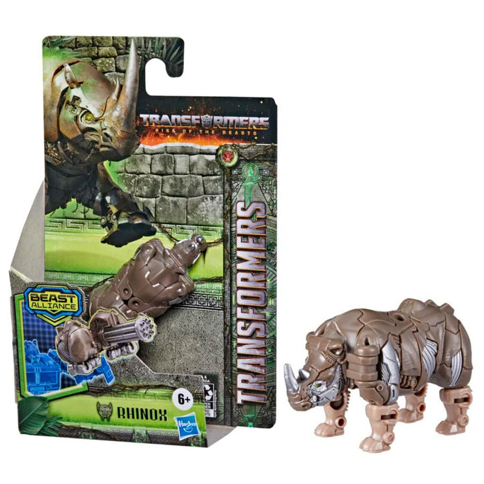 Transformers Rise of The Beasts Alliance Rhinox Action Figure - 3 inch-Action & Toy Figures-Transformers-Toycra