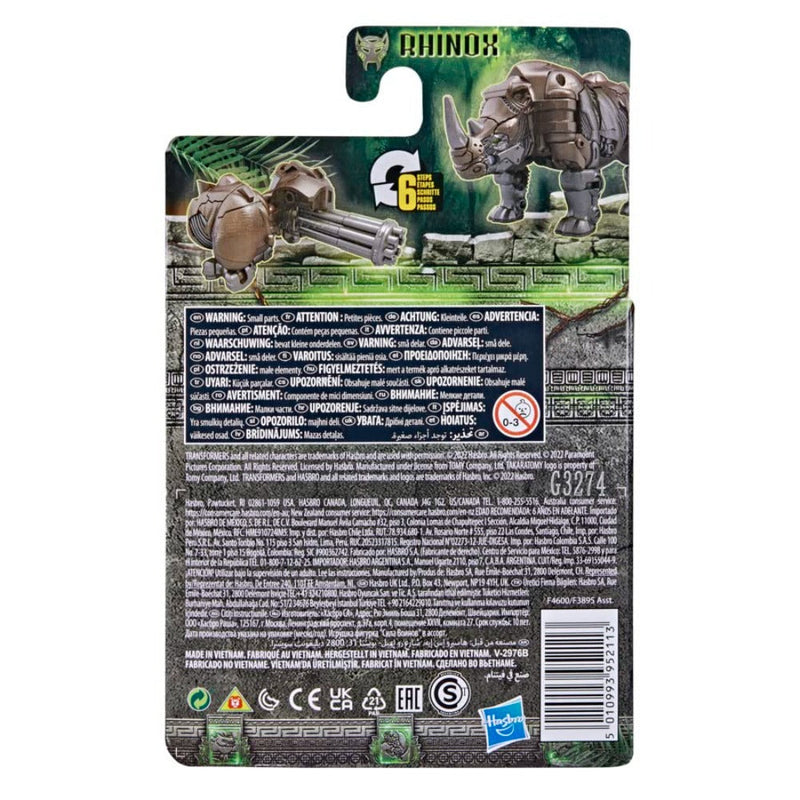 Transformers Rise of The Beasts Alliance Rhinox Action Figure - 3 inch