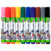 Tulip Brush Tip Rainbow Fabric Markers 10 Pack-Arts & Crafts-Tulip-Toycra