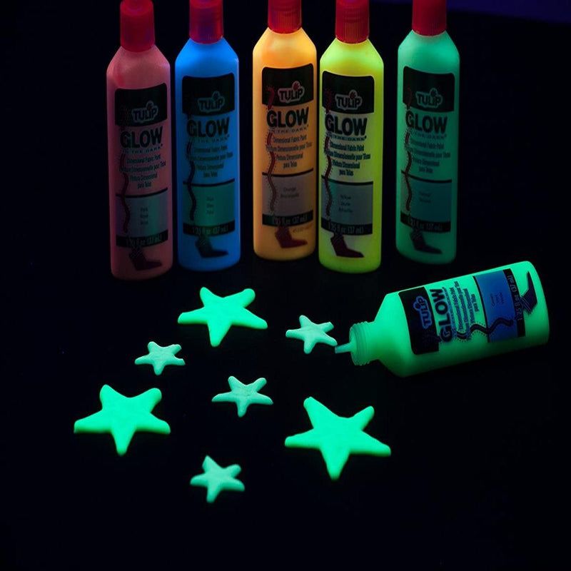 Tulip Dimensional Fabric Paint Set - 6-Pack
